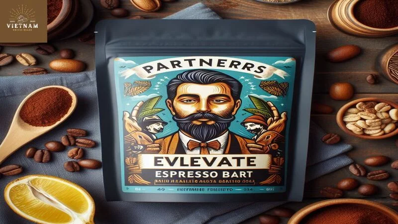 Partners Elevate espresso made from a blend arabica