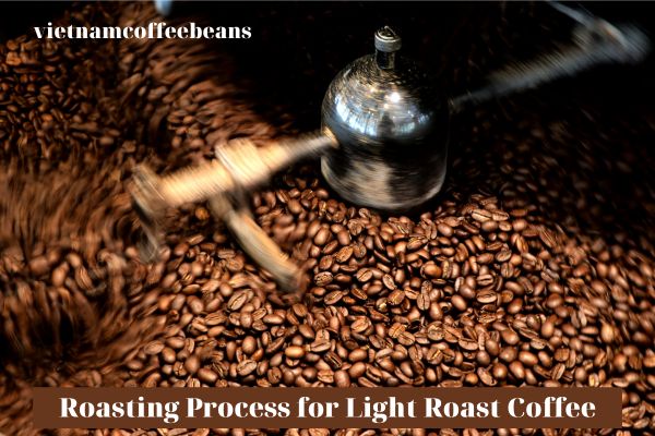 Roasting Process for Light Roast Coffee