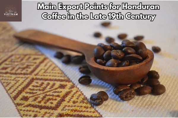 Main Export Points for Honduran Coffee in the Late 19th Century